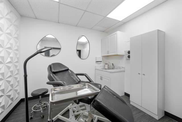 Rebel Aesthetics studio interior in New Jersey.